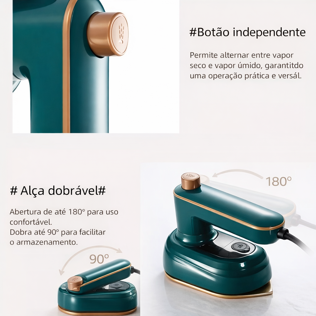 Mini Ferro de Passar Portátil